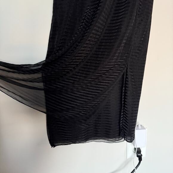 Unbranded Womens Dress Small Black Lingerie Sheer Whimsigoth Witchy Goth Grunge - Picture 5 of 7